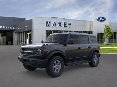 2026 Ford Bronco Big Bend® in Shadow Black — front three-quarter view