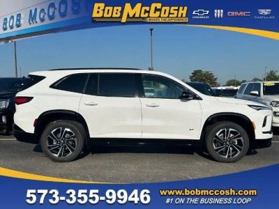 2026 Buick Enclave Sport Touring in Summit White — front three-quarter view