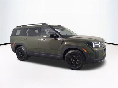 2026 Hyundai SANTA FE XRT in Green — front three-quarter view