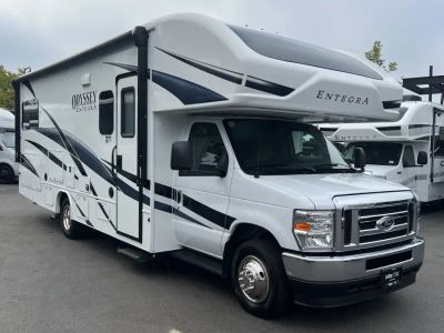 2024 Entegra ODYSSEY — front three-quarter view