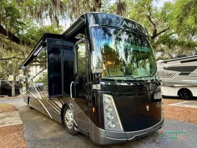2023 Thor Motor Coach Aria — front three-quarter view