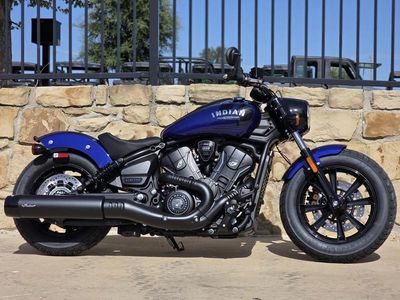 2025 Indian Motorcycle Scout Bobber Limited +Tech Spirit Blue Metallic - Photo 7