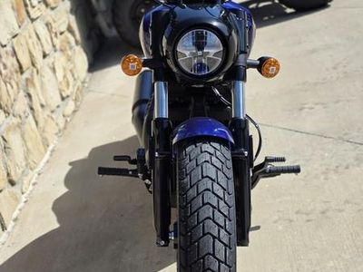 2025 Indian Motorcycle Scout Bobber Limited +Tech Spirit Blue Metallic - Photo 3