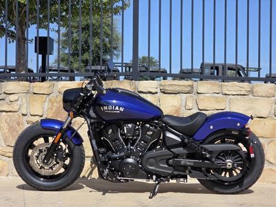 2025 Indian Motorcycle Scout Bobber Limited +Tech Spirit Blue Metallic - Photo 8