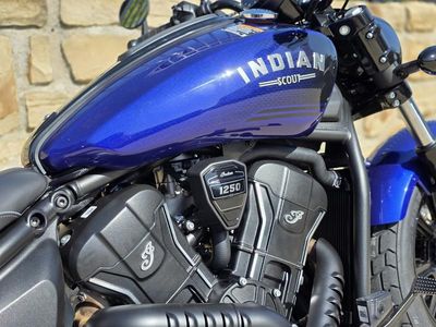 2025 Indian Motorcycle Scout Bobber Limited +Tech Spirit Blue Metallic - Photo 15