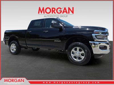 2026 Ram 2500 Big Horn in Black — front three-quarter view
