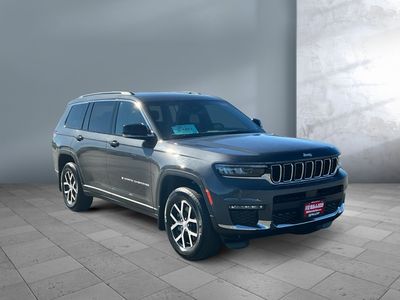 2025 Jeep Grand Cherokee L — front three-quarter view