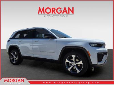 2026 Jeep Grand Cherokee Limited in White/off-white — front three-quarter view