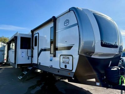 2026 Forest River RV Wildwood Heritage Glen LTZ — front three-quarter view