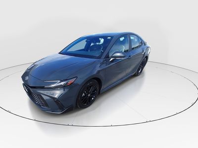 2025 Toyota Camry — rear three-quarter view