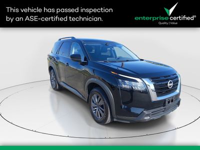 2025 Nissan Pathfinder SV 4WD — front three-quarter view