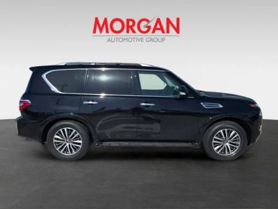 2023 Nissan Armada — rear three-quarter view