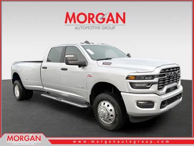 2026 Ram 3500 Big Horn in Silver — front three-quarter view