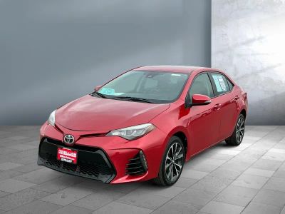 2017 Toyota Corolla — front three-quarter view