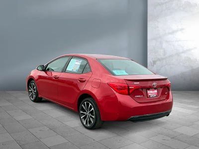 2017 Toyota Corolla — interior view