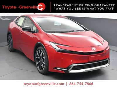 2025 Toyota Prius Plug-in Hybrid XSE Hatchback — side profile view
