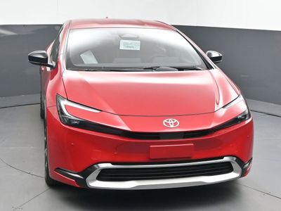 2025 Toyota Prius Plug-in Hybrid XSE Hatchback — rear three-quarter view