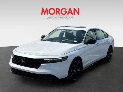 2026 Honda Accord Hybrid — rear three-quarter view