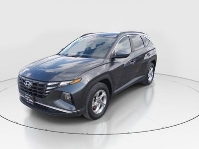 2024 Hyundai Tucson — rear three-quarter view