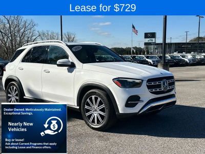 2026 Mercedes-Benz GLE 350 in Polar White — front three-quarter view