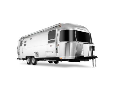 2027 Airstream International — front three-quarter view