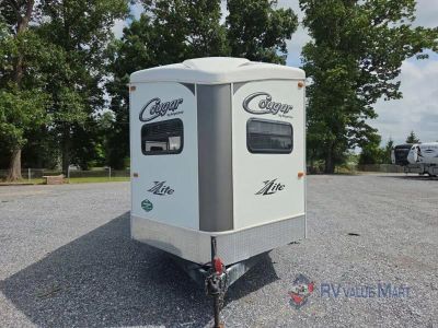 2014 Keystone RV Cougar X-Lite — rear three-quarter view