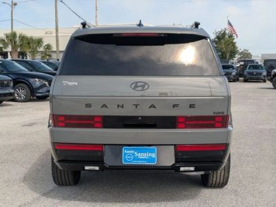 2025 Hyundai Santa Fe Hybrid — interior view