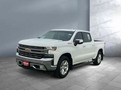 2021 Chevrolet Silverado 1500 — rear three-quarter view