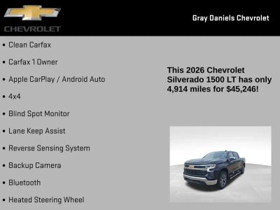 2026 Chevrolet Silverado 1500 — photo 7 view