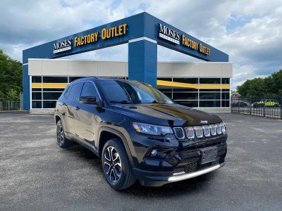2022 Jeep Compass — rear three-quarter view