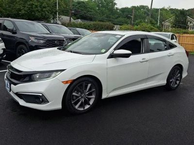 2019 Honda Civic — rear three-quarter view