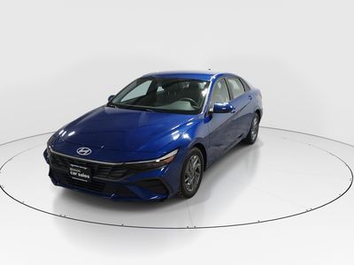 2024 Hyundai Elantra — rear three-quarter view
