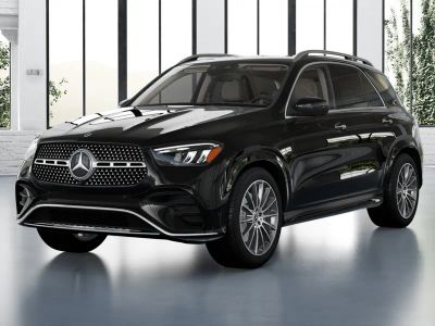 2026 Mercedes-Benz GLE 350 in Black — front three-quarter view