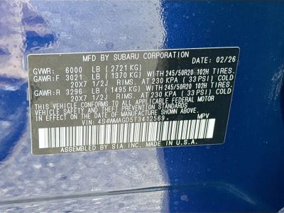 2026 Subaru Ascent — photo 38 view