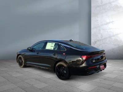 2026 Kia K5 — rear three-quarter view