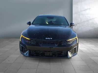 2026 Kia K5 — front three-quarter view