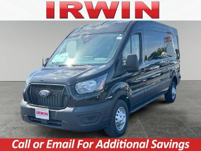 2026 Ford Transit Cargo Van Cargo Van in Black — front three-quarter view