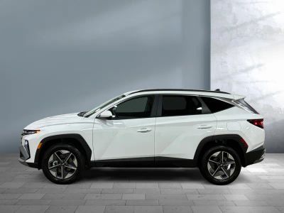 2026 Hyundai Tucson — rear three-quarter view