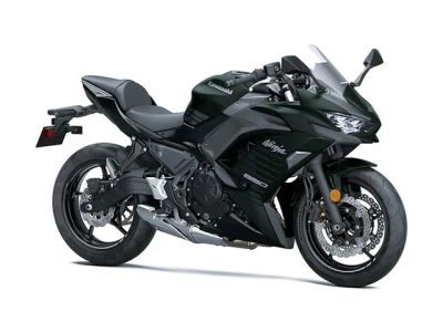 2025 Kawasaki Ninja® 650 — front three-quarter view
