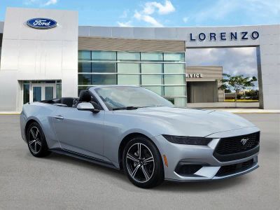 2025 Ford Mustang — rear three-quarter view