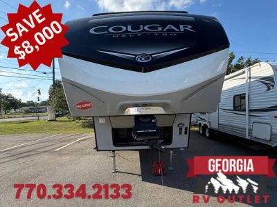 2020 Keystone Cougar Half-Ton 27SGS — front three-quarter view