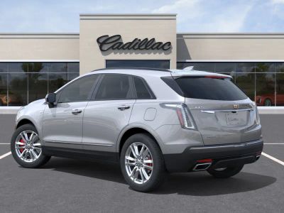 2026 Cadillac XT5 — rear three-quarter view