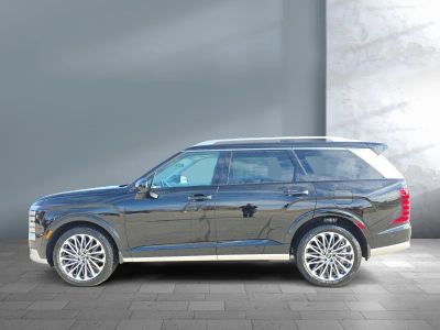 2026 Hyundai Palisade Hybrid — rear three-quarter view