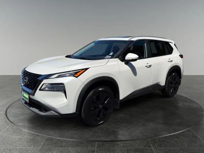 2023 Nissan Rogue — rear three-quarter view