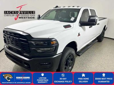 2026 RAM 2500 Tradesman in Bright White Clear-Coat Exterior Paint — front three-quarter view