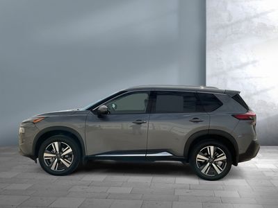 2023 Nissan Rogue — rear three-quarter view