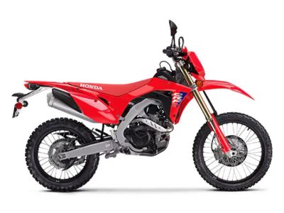 2025 Honda® CRF450RL — front three-quarter view