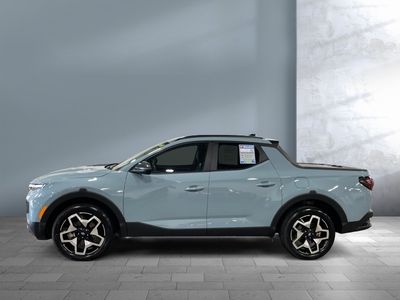 2024 Hyundai Santa Cruz — rear three-quarter view