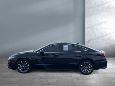 2023 Hyundai Sonata — rear three-quarter view