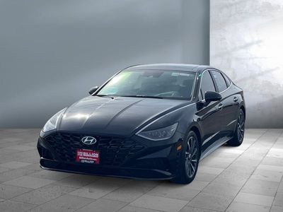 2023 Hyundai Sonata — front three-quarter view